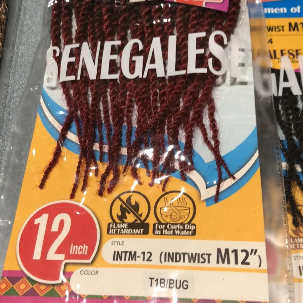 Crochet Loop Type Braids (lot of 3)